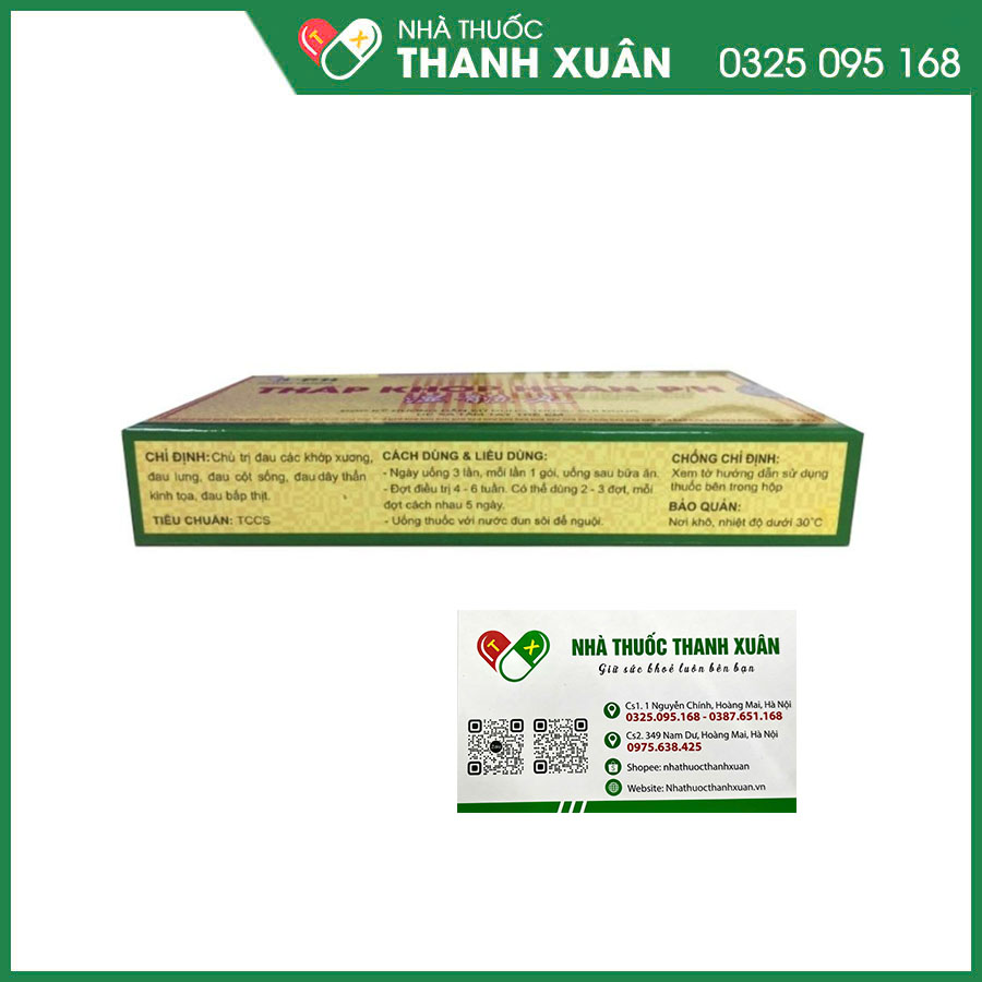Thấp khớp hoàn P/H thuốc giảm đau cơ-xương khớp, thần kinh tọa